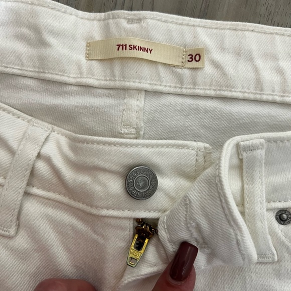 Levi’s real denim Women's White Jeans - Picture 2 of 5